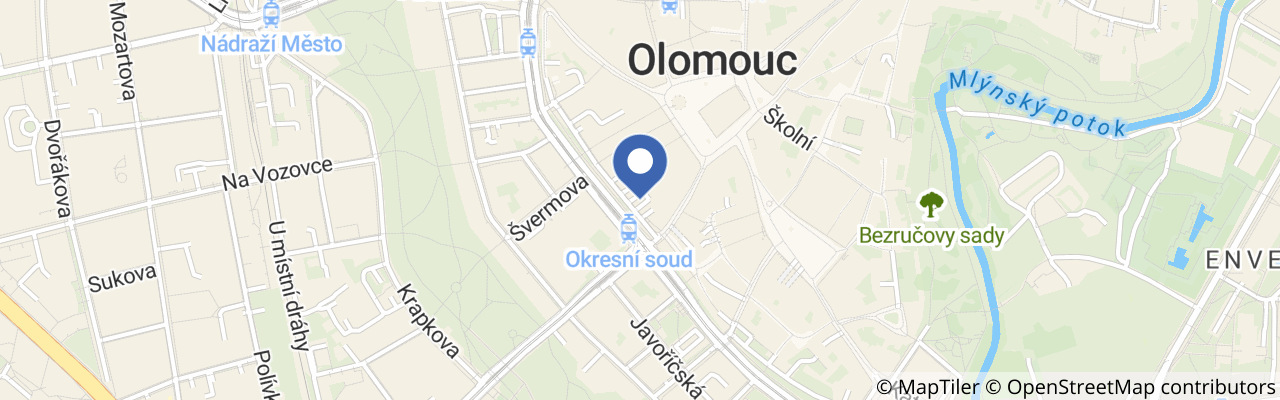 Mapa - Policejní fyzické testy na zkoušku pro veřejnost