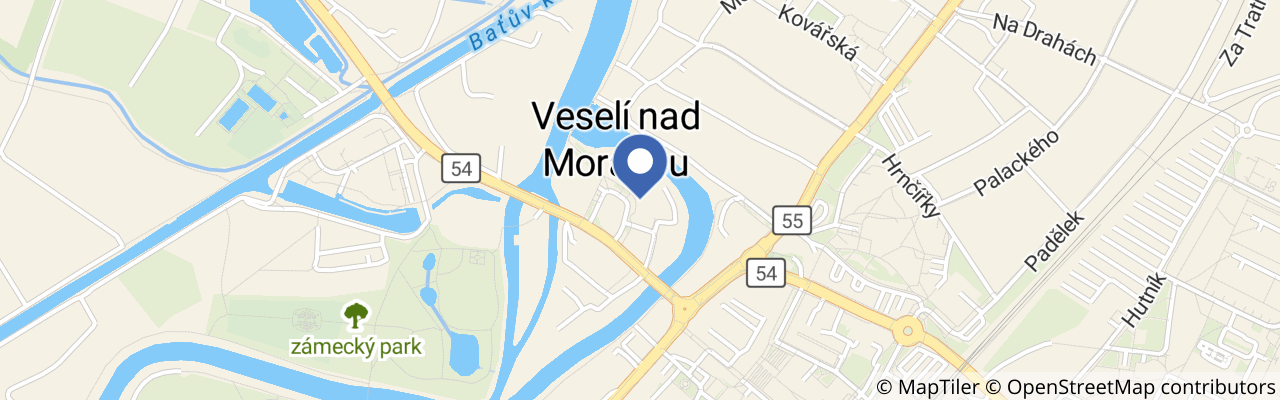 Mapa - Putovní výstava k Roku hořců