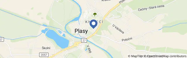 Mapa - Nocí ke hvězdám aneb Monastýrování – Klášter Plasy