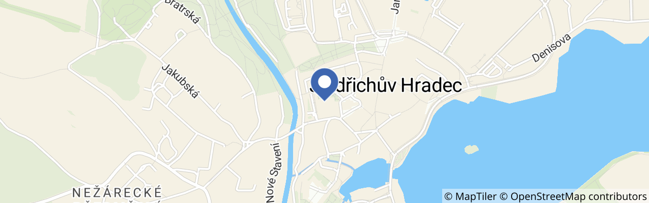 Mapa - Komentované prohlídky bývalé jezuitské koleje v Jindřichově Hradci