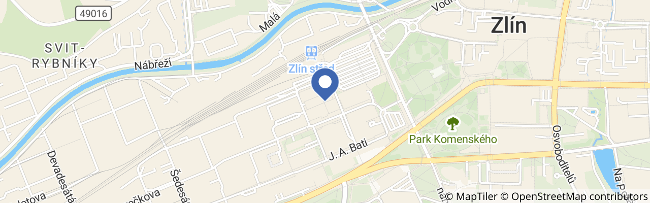 Mapa - Den Zlínského kraje 2026