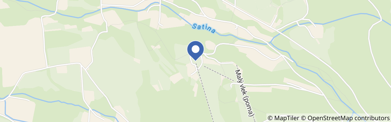 Mapa - Chata pod Lysou