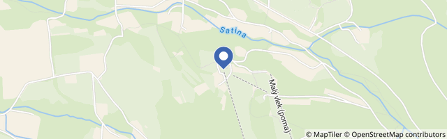 Mapa - Chata pod Lysou