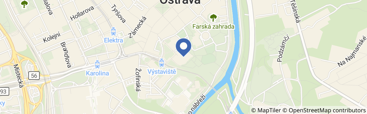Mapa - Komentovaná procházka – Příběhy židovské Ostravy