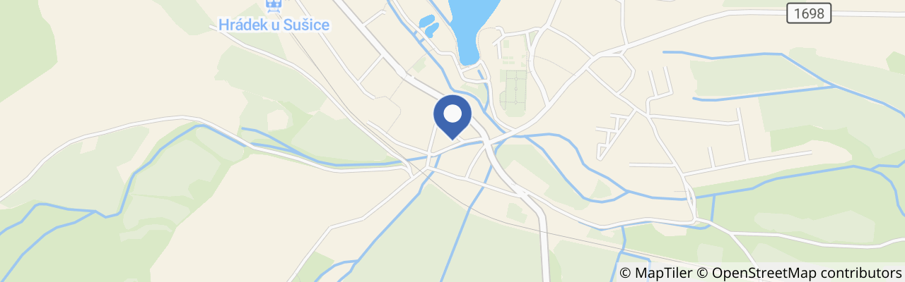 Mapa - Prohlídka sklárny Liběnka v Hrádku u Sušice pro veřejnost