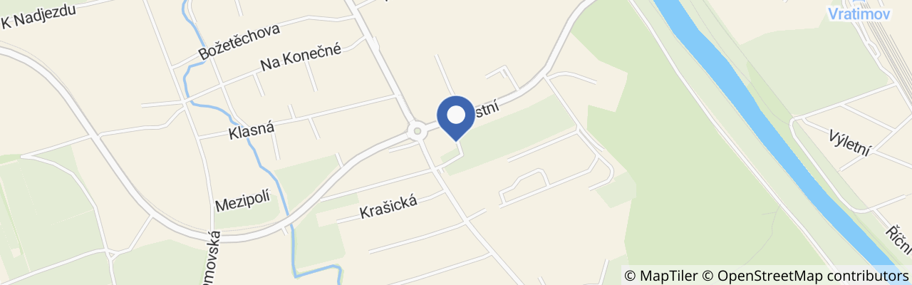Mapa - Silvestrovský běh Hrabovou 2026