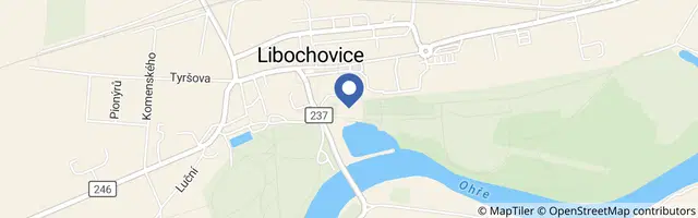 Mapa - Výstava exotického ptactva – zámek Libochovice 2026
