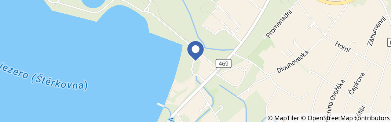 Mapa - Pivní slavnosti a Gulášfest v Hlučíně 2026