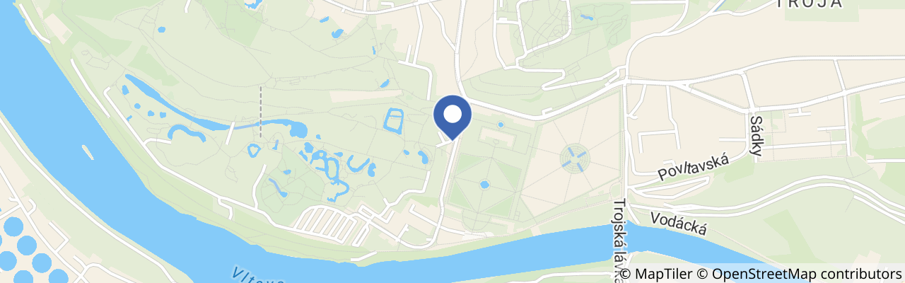 Mapa - Panda velká z kostek a hravé dobrodružství pro děti v Zoo Praha