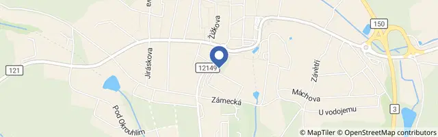 Mapa - Letní Retrohrátky ve votickém klášteře