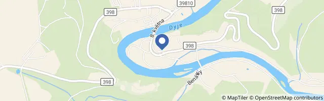 Mapa - Výlov sektu z Vranovské přehrady 2026