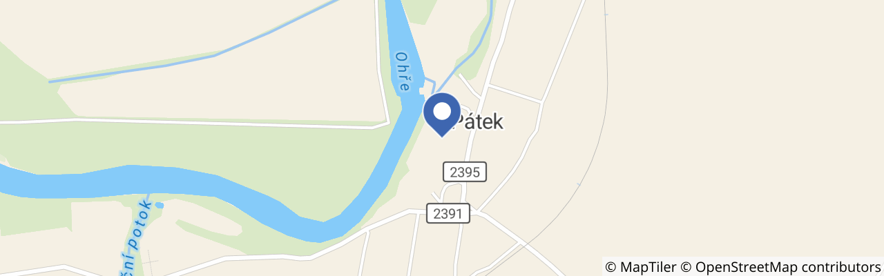 Mapa - Středověké hry na zámku Pátek 2026
