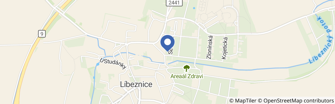 Mapa - Běh pro útulky v Olomouci 2026