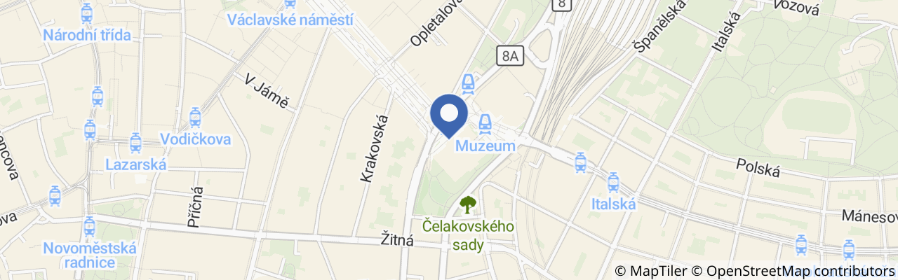 Mapa - Komentované prohlídky výstavy František Palacký 1798–1876 s autorem