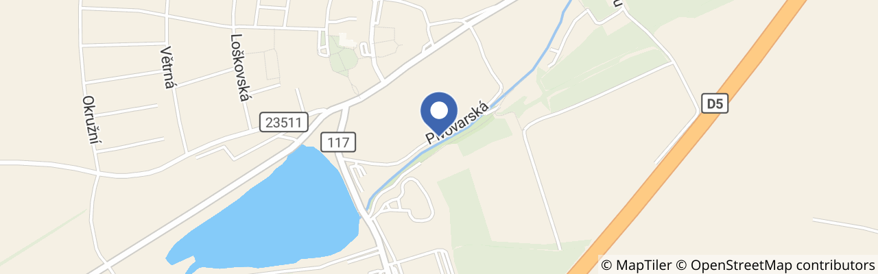 Mapa - Hvězdárium na Žebráku 2027