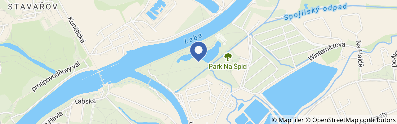 Mapa - Sportovní park Pardubice 2026