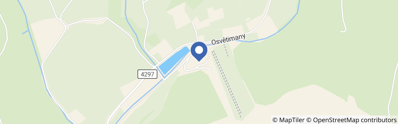 Mapa - Penzion Malovaný