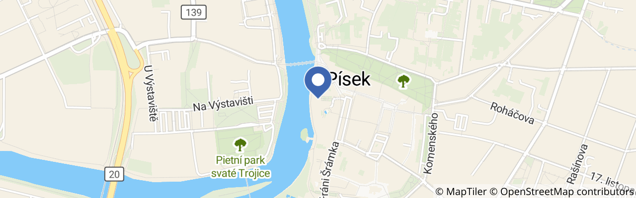 Mapa - Acrocephalus – výzkum a kroužkování ptáků na rybníce Řežabinec u Ražic 2026