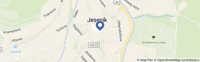 Mapa - Jeseník se baví 2026