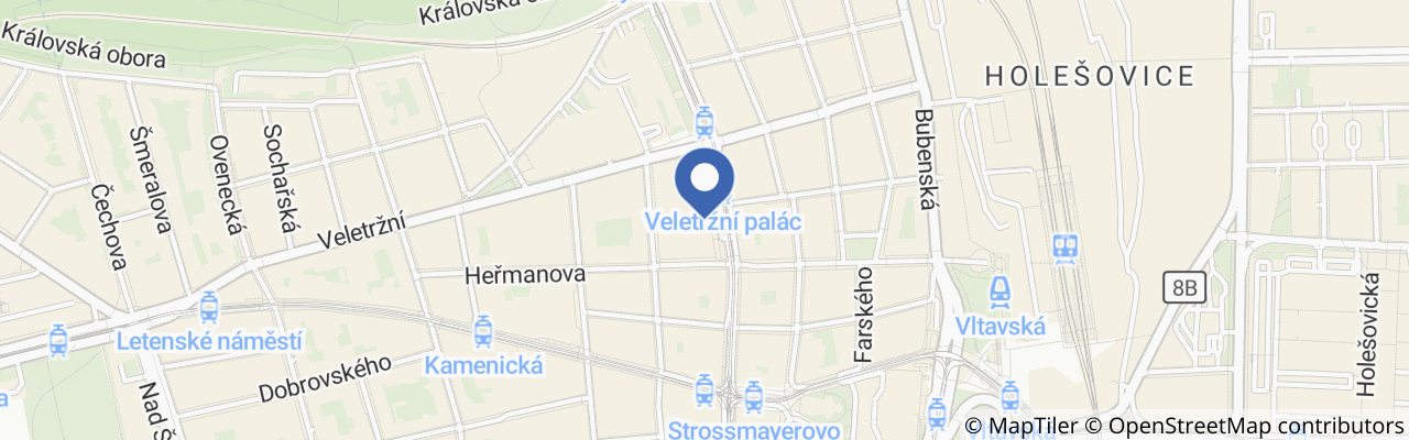 Mapa - Lunchmeat Festival v Praze 2026