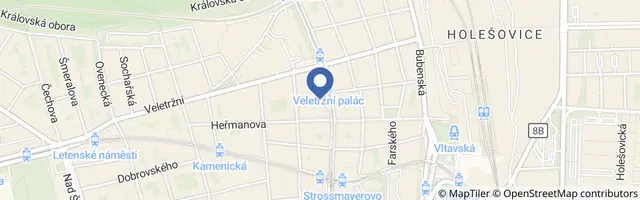 Mapa - Lunchmeat Festival v Praze 2026