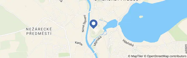 Mapa - Jó, třešně zrály – Jindřichův Hradek