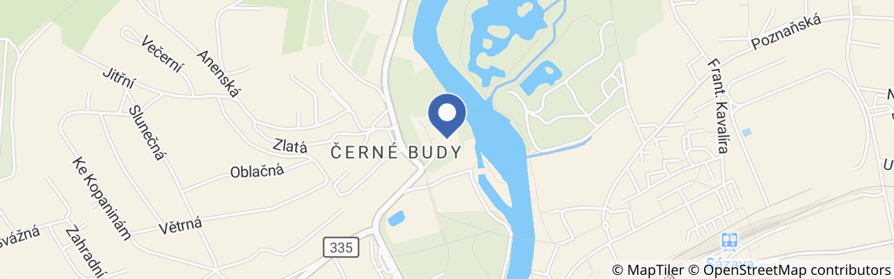 Mapa - Klášter Sázava – Písně a tance středověké Evropy