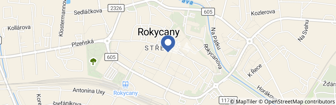 Mapa - Setkání pod rokycanskou věží 2026