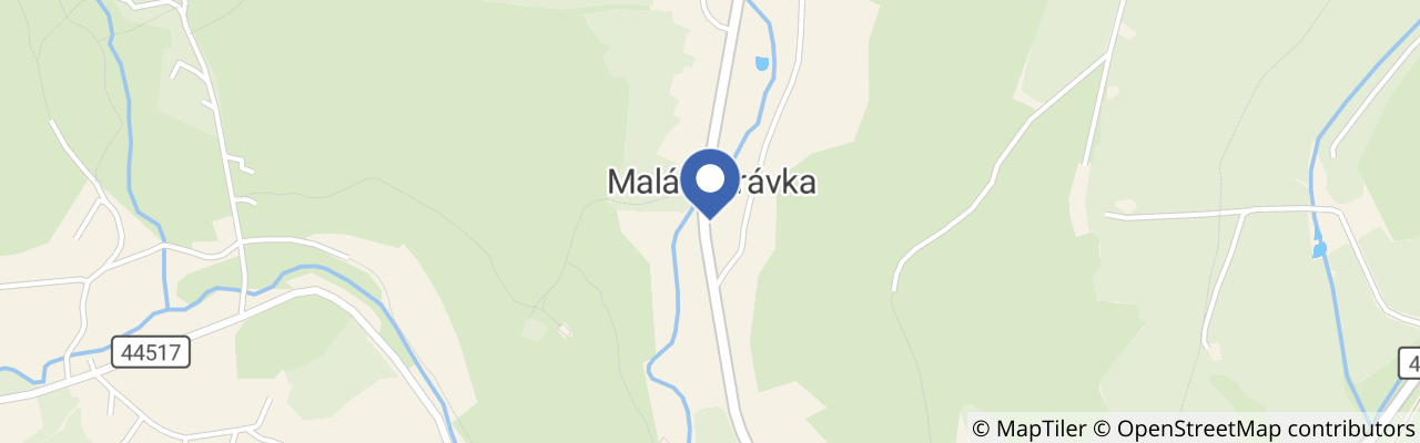 Mapa - Festival řízků v Malé Morávce 2026
