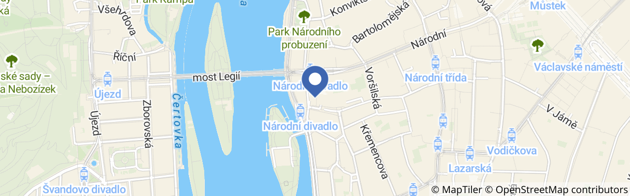 Mapa - Národní Open Air 2026