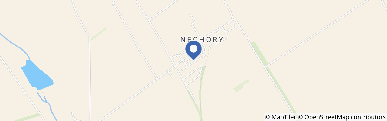 Mapa - Zarážání hory v Nechorách 2026