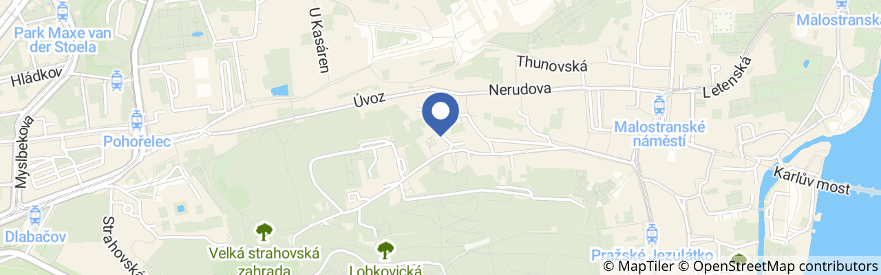 Mapa - Pinocchiova zahrada