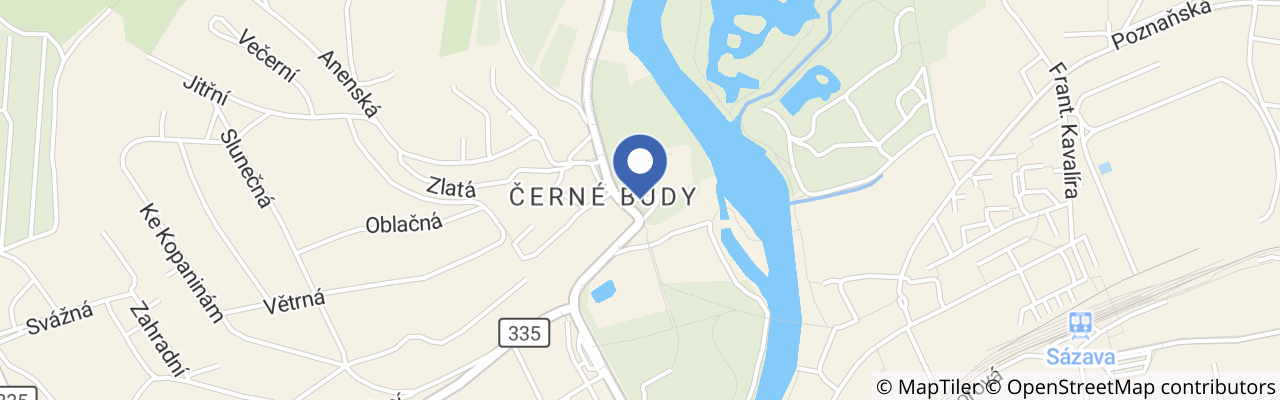 Mapa - Klášter Sázava – koncert Ondřej Smeykal
