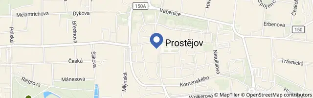 Mapa - Prostějovské hanácké slavnosti 2026