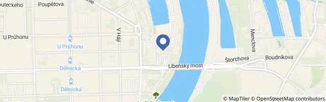 Mapa - Letní minigolf v MinigolfParku Maniny v Holešovicích