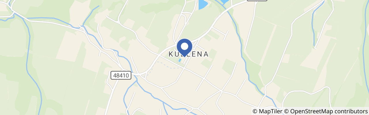 Mapa - Wellness & Restaurace U Fandy