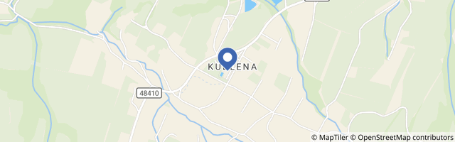 Mapa - Wellness & Restaurace U Fandy