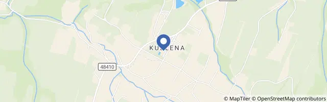 Mapa - Wellness & Restaurace U Fandy