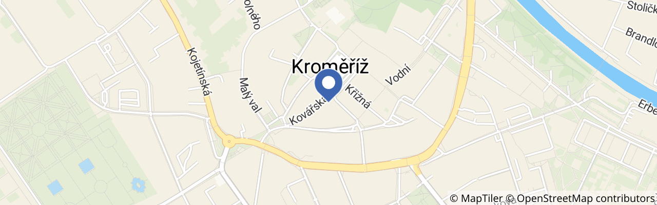 Mapa - Kroměřížská slavnost – Kroměříž září 2026