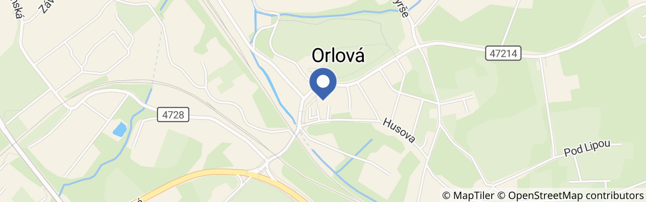 Mapa - Truck sraz Orlová 2026