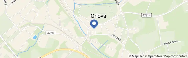 Mapa - Truck sraz Orlová 2026