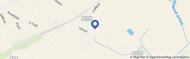 Mapa - Vinobraní v Moravské Nové Vsi 2026