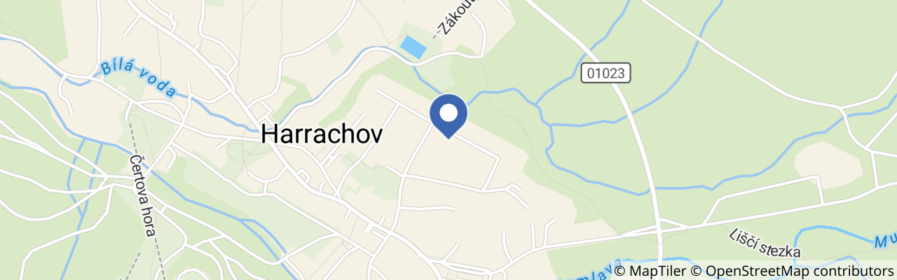 Mapa - Penzion Rieger