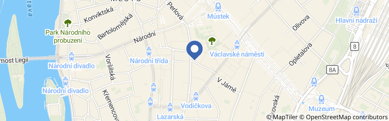 Mapa - Festival Prague Sounds 2026