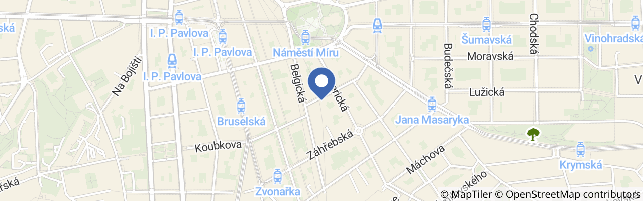 Mapa - Letní Grébovka s Divadlem MA 2026