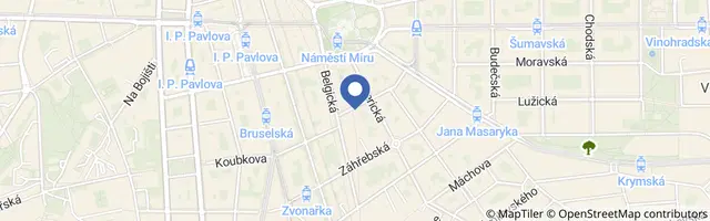 Mapa - Letní Grébovka s Divadlem MA 2026