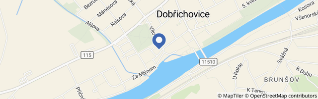 Mapa - Hotel Panská Zahrada