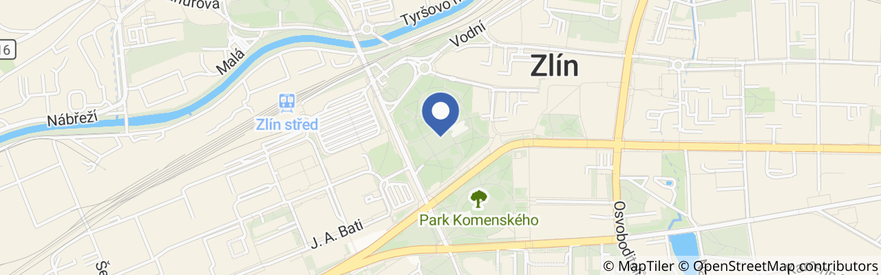 Mapa - Zámecké letní ko.Kino – Poberta – zlodějská komedie ze Strážnice s delegací