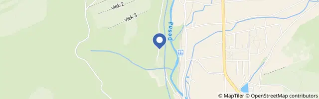 Mapa - Chata Eliška