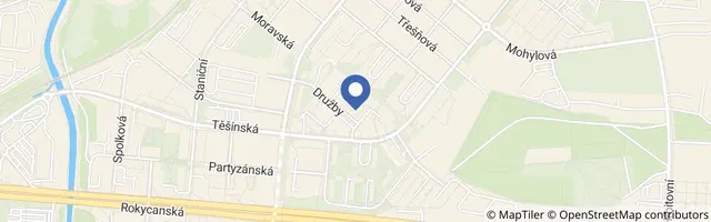 Mapa - Mušketýři v Plzni 2026